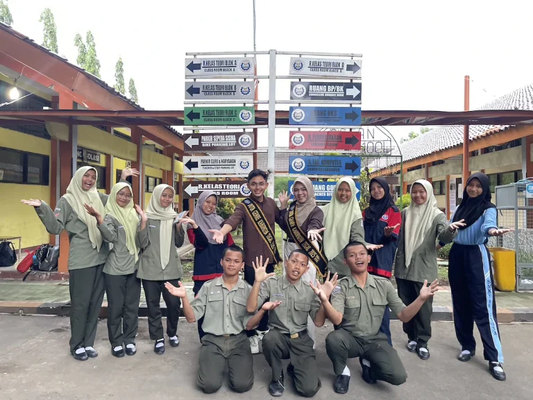 Sosialisasi di kegiatan LDK DI SMK N 1 Adiwerna