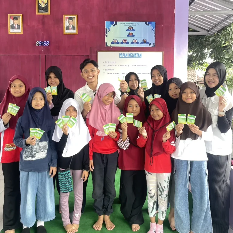 Duta GenRe Kab. Tegal sedang Sosialisasi di kegiatan LDK