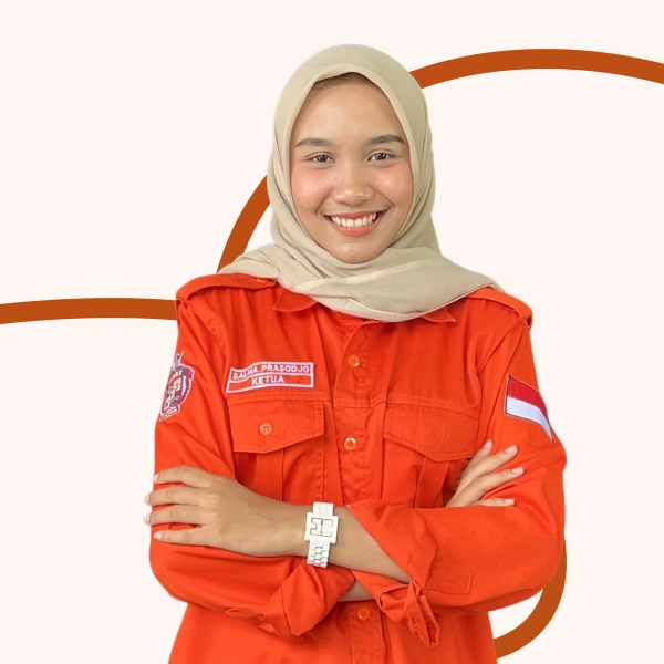 Foto profil Salma sebagai Ketua di Forum GenRe Kab. Tegal Kabinet Adiwarna Muda periode Tahun 2026.